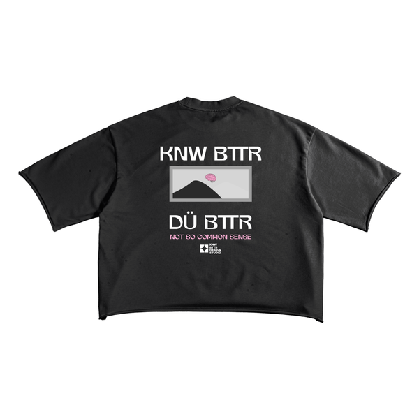 KNW BTTR French Terry Raw Edge T-Shirt