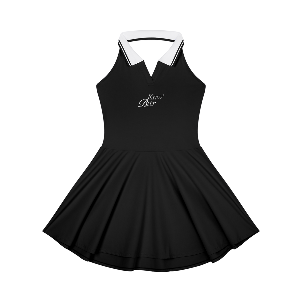 KNW BTTR Collared Halter Tennis Dress